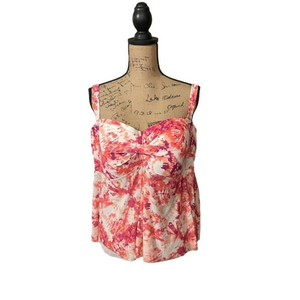 Time And Tru Plus Size Bathing‎ Suit Top